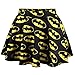 Price comparison product image New Ladies Batman Flared Skirt Woman`s Clothing Club Wear Summer Wear Fancy Dress Dance Costume Size UK 8-10 EU 36-38