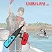 Produktbild Leoie Spiel Handgriff Spiel Zubehör Griff Joypad Ständer Halter Angelrute Pole für Nintend Switch Joy-Con