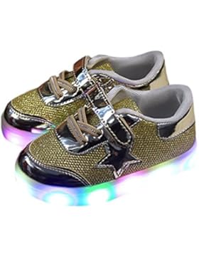 Kleinkind Schuhe,Chshe Baby-Art- und Weisestern-Turnschuh-LED-leuchtendes Kind-Kleinkind-beiläufige helle Schuhe