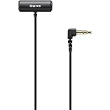 Sony ECM-LV1 - Microfono Lavalier con Stereo Sound Capture, Clip per vestiti 360°, per Fotocamere digitali