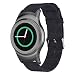 Produktbild Zubehör Bänder kompatibel Samsung Gear S2, gewebte Stoff-Ersatz-Gurt-Sport-Uhrenband mit Edelstahl-Schnalle kompatibel Samsung Gear S2 SM-R720 SM-R730 Smartwatch