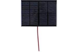 CRGANGZY ni Solar Panel 3W 12V Small Cell Module Polysilicon Board Portable Outdoor DIY Solar Charr 115x85mm for 9-12V Battery/e Ph