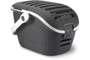 Curver- Cesta de Transporte de Perro, 53cm x 37cm x 33cm, Color Grafito