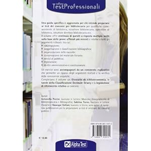 I test dei concorsi per bibliotecario. Eserciziario