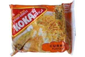 Koka Fideos instantáneos estilo oriental – sabor a curry – 30 paquetes