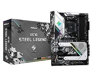 Asrock X570 Steel Legend AM4 3000 and 2000 Series AMD Processor Supported Motherboard - DDR4 4666+(OC)