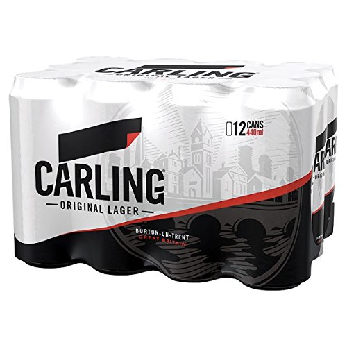 Preisvergleich Produktbild Carling Lager 12 x 440ml (Pack of 12x440m)