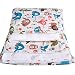 NovoGifts Large Travel Wet and Dry Cloth Diaper Zipper Bag Waterproof Washable Reusable 14x11.5"