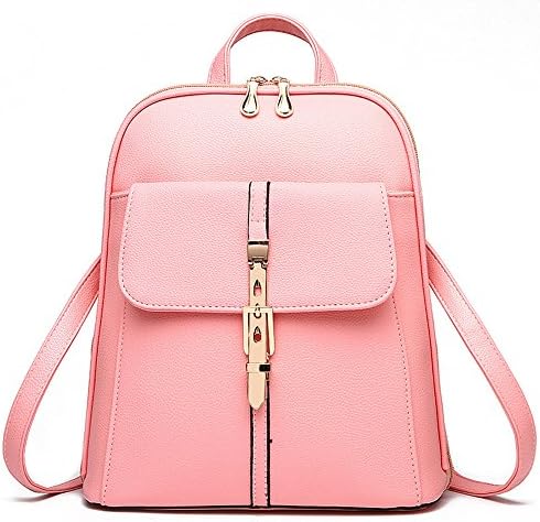 XIAODIU Backpack 2018 New Trendy Backpack Spring/Summer New Student Fashion Backpack Casual Korean Handbag, Pink