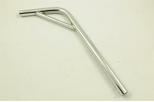bankrupt_bike_parts OLD SCHOOL BMX BRACED 18" LAYBACK SEAT POST 22.2mm SUIT BURNER MARK II SP1777