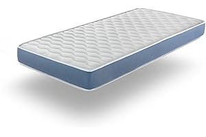 SHAULA DREAMDI Matelas 80X160 ARES, Epaisseur 16 CM LIT Enfant, Noyau de Moussee Respirante. Montessori