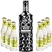 Produktbild Three Sixty Vodka Lemon Set - Three Sixty Black 42 Vodka 70cl (42% Vol) + 6x Fever-Tree Lemon Tonic 200ml -[Enthält Sulfite]