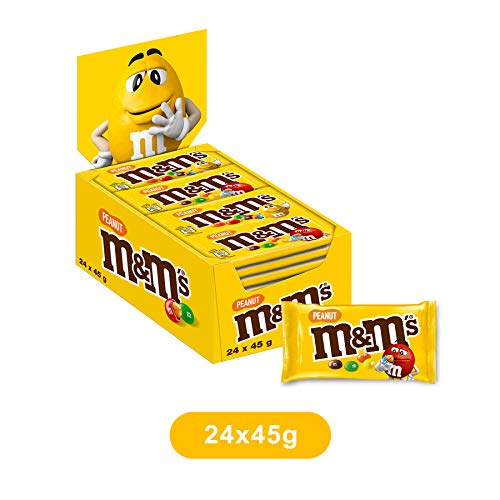 Boîte de 24 Sachets M&M's Peanut (45gr)