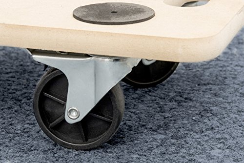 Meister Transportroller 590 x 290 mm, 200 kg, MDF, PP, 820040 - 3