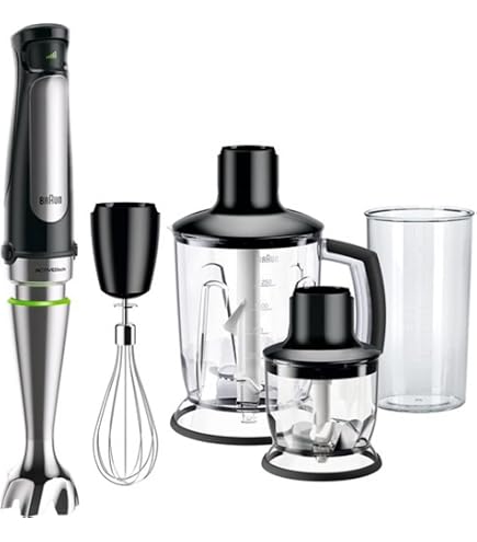 Braun Multi Quick 7 El Blender Seti MQ 7025X, 1000 W, 500 ml Hazne