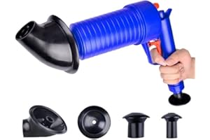 JTZXJJX WC Kolben Werkzeug Set, Pneumatische Kanalisation Blaster Spülbecken Kolben Kanalisation Clog Removal Tool für Waschbecken, Toiletten, Badezimmer, Duschen, Küchen, Verstopfte Rohre