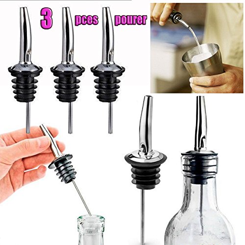 Der Wolf Moon® Cocktail maker set 11 PCE Home Cocktail Making Kit mit Manhattan Cocktail Shaker Bar Maßnahmen, Twisted Bar Löffel, Stößel, Mixer, Flasche Ausgießer, Ice Sieb & Ice Zange + Sexy Cocktails eBook - 8