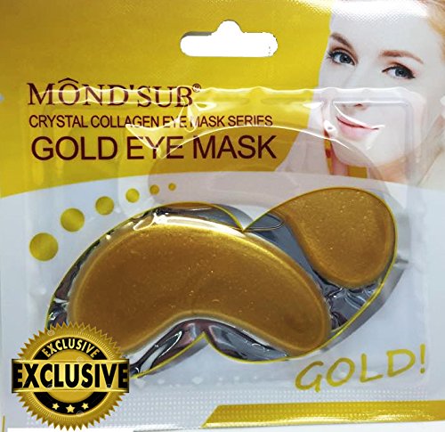 Exclusive Mondsub 30 Pairs Collagen Eye Mask Anti Wrinkle Bags Ageing Crystal Eyelid Patch