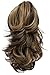 PRETTYSHOP 14" & 110g Hair Piece Ponytail Extension Straight Light Curled Nature Looking Heat-Resisting Different Colors (dark brown mix H60C_4H27)