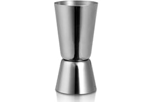 AoE Performance Stainless Steel Double Single Shot Measure Jigger Spirit Bar Cocktail Drinks Cup