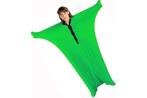 DELVOYE Calcetín Sensorial Saco Sensorial For Niños con Autismo Y Manta Tranquila For Adultos For Niños con Autismo, TDAH, Trastorno del Procesamiento Sensorial (Color : Groen, Size : L-142 * 71 cm)