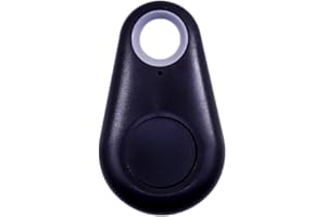 LQMILK Buscador de Llaves, Smart Tag GPS Tracker Alarma inalámbrica Bluetooth Anti-perdida Buscador de Llaves, Anti-pérdida Llavero Sensor de Alarma Sensor inalámbrico Control Remoto Selfie, para Perros