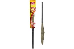 Chakaachak No Dust Broom for Floor Cleaning Washable Fiber Jhadu for Home Long Handle XL for Tile, Marble, Wooden Floors Durable No Dust Easy-to-Clean Floor Sweeping Tool