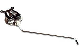 SAMBA Atril marcha super para bombardino. Niquelado. Tamaño: Super.