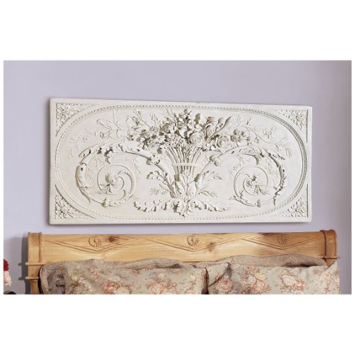 Design Toscano Le Bouquet Grand Sculptural Wall Frieze