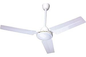 Ardes AR5A90 Deckenventilator ohne Licht, 3 Flügel, Deckenventilator mit Metallflügeln, Ventilator mit 3 Geschwindigkeiten, Wandsteuerung und Durchmesser 90 cm, 100 % zuverlässiger Ventilator