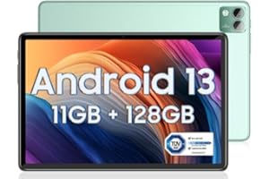 DOOGEE T10S Tablet z systemem Android 13 【2023】, 11 GB + 128 GB (TF 1TB) 10,1 cala, tablet dotykowy Unisoc T606, ultra cienki 8,4 mm 6600 mAh, 8 MP + 5 MP Widevine L1 Tablet, Dual 4G LTE /5G WiFi