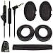 Produktbild EEEKit for Bose QC15 QC2 QC25 Headphone,Replacement Soft Memory Foam Ear Pad Cushion for QuietComfort 15 2 25 Headset,Extension 3.5mm Audio Cable Cord Wired by EEEKit