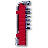 Victorinox Yetişkin Aksesuarı Anahtar Ucu Tutucu Plus 6 Bit &Ccedil;akı, Kırmızı, Standart, 30303