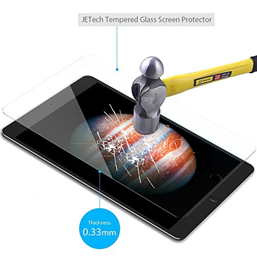 iPad Pro 9.7 Schutzfolie, JETech 2-Pack Gehärtetem Glas Panzersglas Premium Folien Schutzfolie Displayschutz Screen Protector für Apple iPad Pro 9.7″ – 0903A - 2