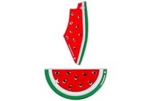LIFKOME 2pcs Cute Watermelon Brooch Fruit Lapel Pins for Sweaters Scarves Easy Design Teachers Friends Stylish Accessory for Any Occasion