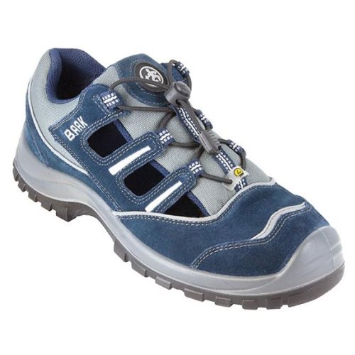 BAAK Sicherheitsschuhe Pit Sports S1P ESD rutschfeste Halbschuhe, Größe 49, blau, 7013