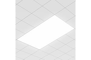 ‎OUBO OUBO [Premium 120 lm/W] LED Panel 120x60cm Deckenleuchte 72W 8850 Lumen Neutralweiß 4000K Weißrahmen, Einbauleuchten Set 230V, Wandleuchte, inkl. Trafo