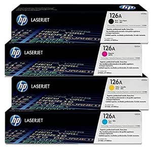 hp Laser Toner Cartridge Set for HP 126A CE310A CE311A CE312A CE313A  Printers : Amazon.in: Computers \u0026 Accessories