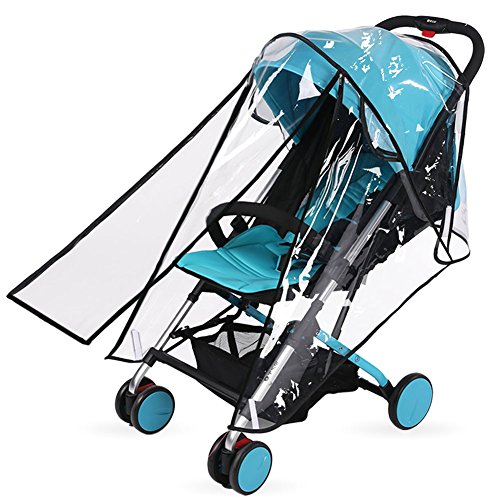 Preisvergleich Produktbild iBellete Universal Kinderwagen Regenschutz Regen Cover,Kinderwagen-Regen-Abdeckungs-Ki... Verdickte Regen-Abdeckungs-Universalregen-Wind, der Zubehör verhindert.