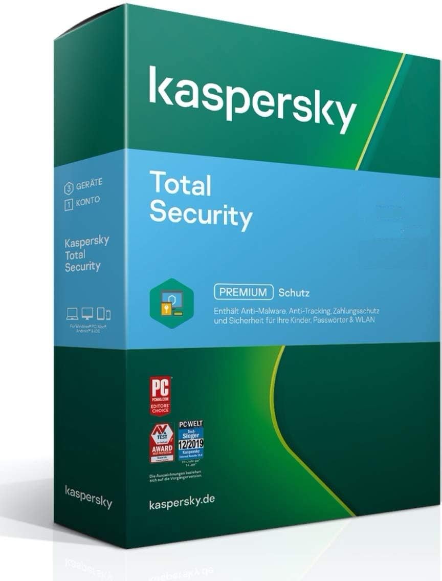 Avis d'Expert & Test Approfondi : Kaspersky Total Security 2021 - 3 Gerate - 1 (Sélection)