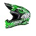 Produktbild O'Neal 7Series MX Helm Evo Menace Neongrün Moto Cross Motorrad, 0583M-10, Größe Medium (57-58 cm)
