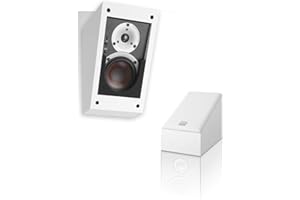 DALI ALTECO C-1 Vielseitige Lautsprecher – Optimal für Dolby Atmos, DTS-X, Auro-3D, mit Dual-Sound-Modus, 4½" Holzfaser-Tieftönern und 21 mm Soft-Dome-Hochtöner