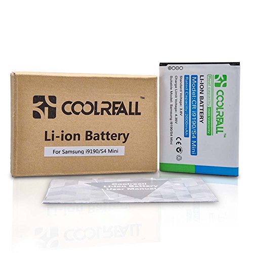 Coolreall 2600mAh Bater  a para Samsung Galaxy S4 Mini  i9190 con NFC