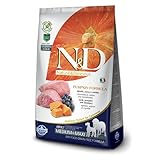  Farmina Natural Y Delicious - Farmina Natural & Delicious Calabaza Adulto Medium & Maxi Corder, 12Kg