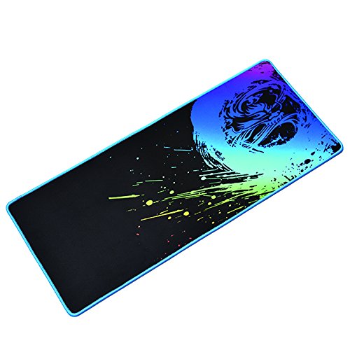 YINGNEW Extra Grße Mousepad fur Gaming und Grafikdesign Mauspad XL ( 730 x300 x 3 mm ) Maus Pad Grun - 2