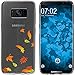 Price comparison product image PhoneNatic Silicone Case compatible with Samsung Galaxy S8 Plus autumn M1 Case Galaxy S8 Plus + Flexible protective film