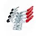 Produktbild Imagine 4 Toggle Clamp 201 A Hand Tool 60 lbs/27 kg Fassungsvermögen Antislip Quick Release Metall Horizontal Schnellspanner Toggle Clamp Werkzeug