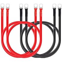 Set Di Cavi Per Batteria Calibro Da 2 Pollici 2AWG Con Alette Da - Foto 3