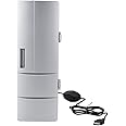 Bediffer Mini Fridge Freezer, Easy To Instal Mini Fridge Useful Mini Refriger for office for Home,refrigerator
