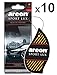 Produktbild Areon Lufterfrischer Auto Sport Lux Gold Duft Anhänger Hängend zum Aufhängen Spiegel Autoduft Erfrischer Duftspender Schwarz Pappe 2D Wohnung Büro Set ( Pack x 10 )